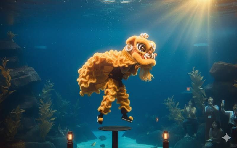 海边花展、水下舞狮 小梅沙打造深圳“新年俗” 门票超值预售中