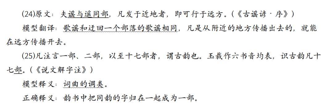 王立军、李绅丨古汉语大语言模型自动注译功能偏误分析及矫正策略